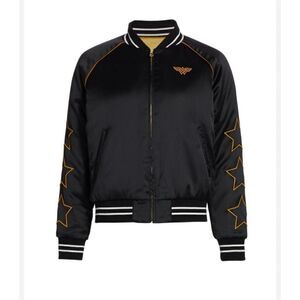 Eleven by venus williams believe in wonder bomber jacket coat Large